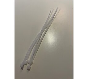 Trekbandjes Tie wraps Wit (6 stuks) Trekbandjes Tie wraps Wit (6 stuks)