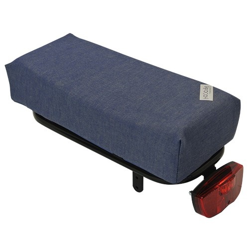 Hooodie Bagagedragerkussen BIG Cushie Jeans Blauw