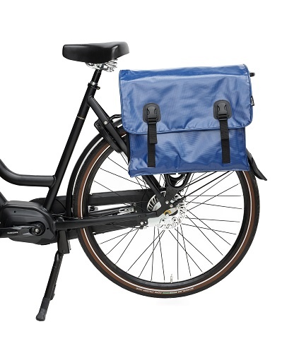 Dubbele Fietstas Classic Blauw