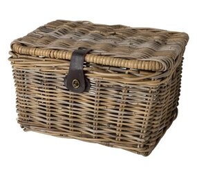 Fast Rider Rotan Fietsmand Met Klep Medium Naturel Fast Rider Rotan Fietsmand Met Klep Medium Naturel