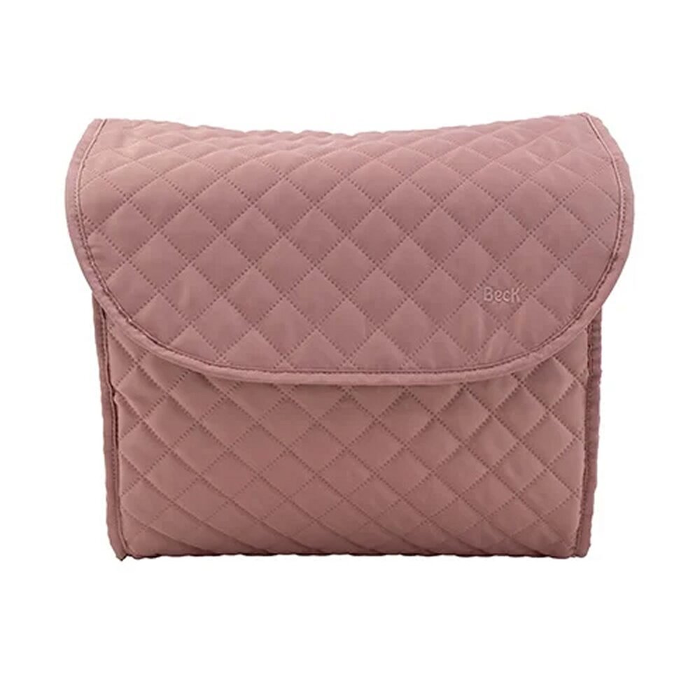 Beck Dubbele Fietstas Quilt  Roze MIK Beck Dubbele Fietstas Quilt  Roze MIK