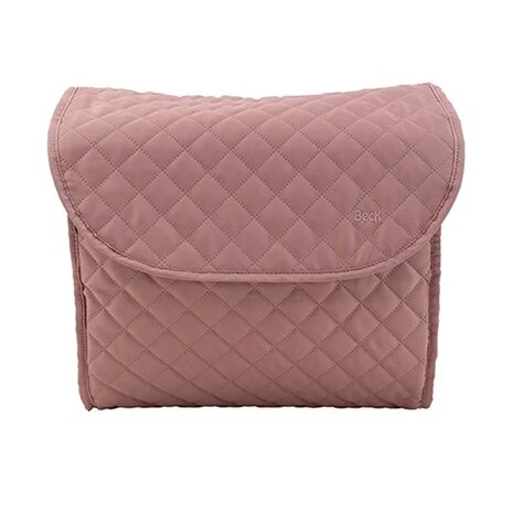 Beck Dubbele Fietstas Quilt  Roze MIK Beck Dubbele Fietstas Quilt  Roze MIK