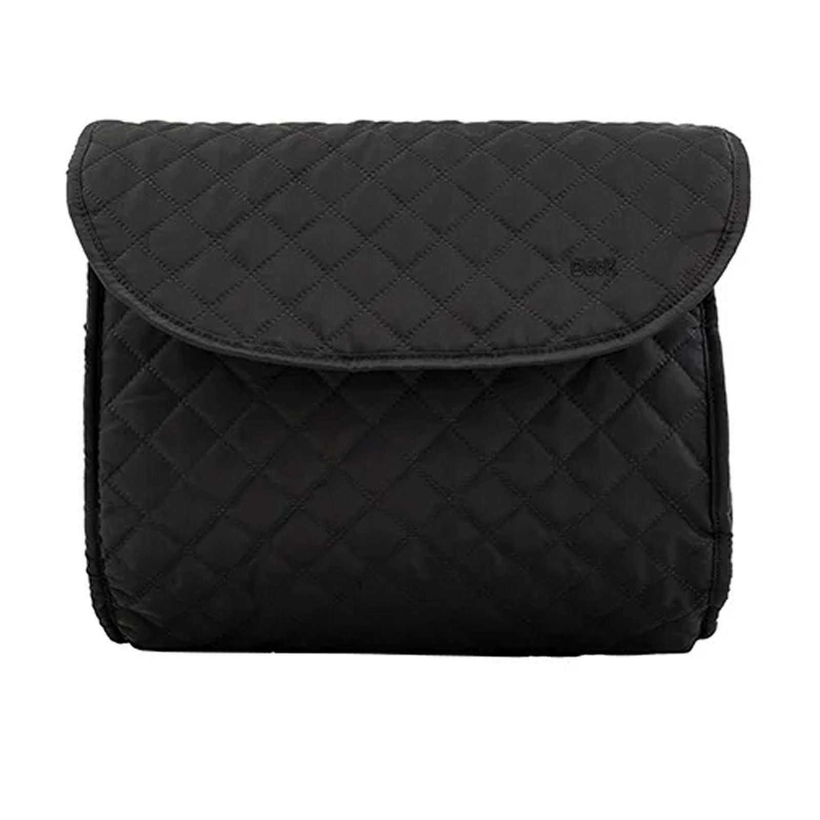 Dubbele Fietstas Quilt Zwart