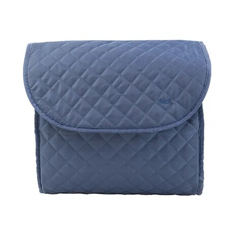 Beck Dubbele Fietstas Quilt Blauw Beck Dubbele Fietstas Quilt Blauw