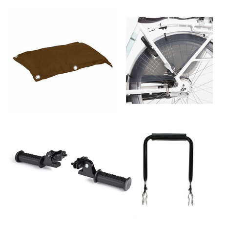 Niet verkeerd Fat zitje bruin compleet pakket