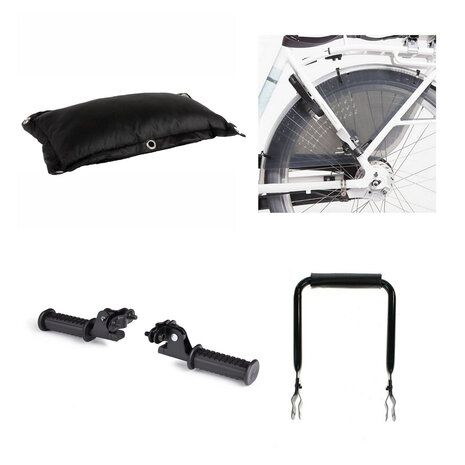 Niet verkeerd Fat zitje Zwart compleet pakket Niet verkeerd Fat zitje Zwart compleet pakket