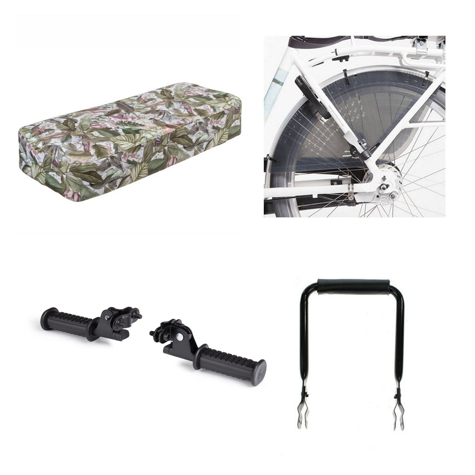 Fietskussen Jungle pakket