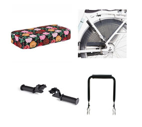 Fast Rider Fietskussen Flowers pakket Fast Rider Fietskussen Flowers pakket