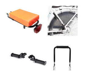 Hooodie Fietskussen Hooodie Petit Oranje pakket