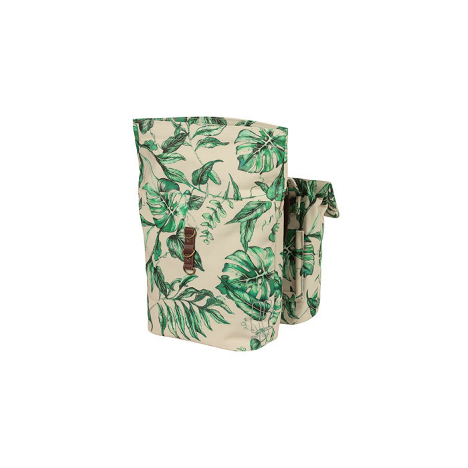 fietstas dubbel Ever-Green sandshell Beige 28-32L