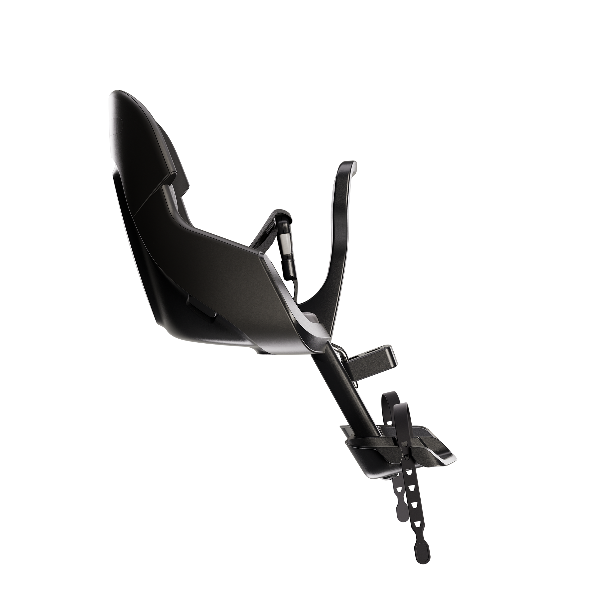 Mini Exclusive Evolve Urban Black Voorstoeltje