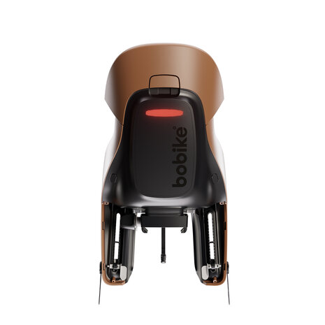 Bobike Maxi Exclusive Evolve Cinnamon Brown achterstoeltje Drager Bevestiging