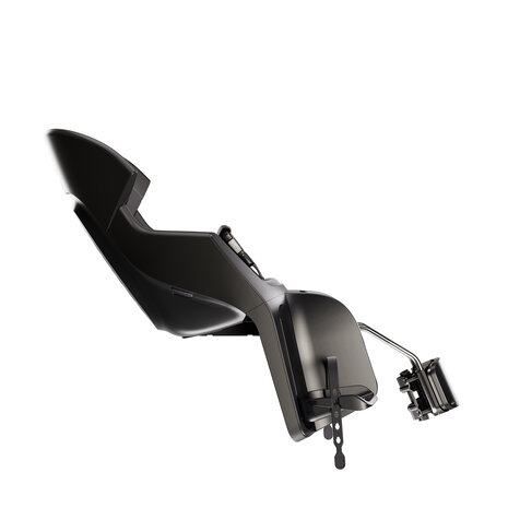 Bobike Maxi Exclusive Evolve Urban Black achterzitje inclusief 1 punt frame bevestiging