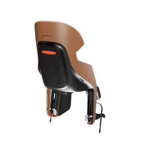 Bobike Maxi Exclusive Evolve Cinnamon Brown achterzitje inclusief 1 punt frame bevestiging Bobike Maxi Exclusive Evolve Cinnamon Brown achterzitje inclusief 1 punt frame bevestiging