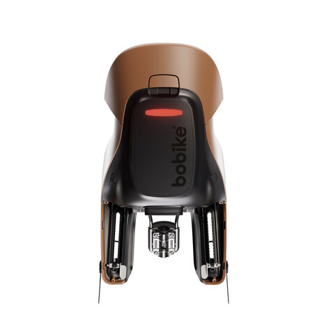 Bobike Maxi Exclusive Evolve Cinnamon Brown achterzitje inclusief 1 punt frame bevestiging Bobike Maxi Exclusive Evolve Cinnamon Brown achterzitje inclusief 1 punt frame bevestiging