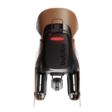 Bobike Maxi Exclusive Evolve Cinnamon Brown achterzitje inclusief 1 punt frame bevestiging Bobike Maxi Exclusive Evolve Cinnamon Brown achterzitje inclusief 1 punt frame bevestiging