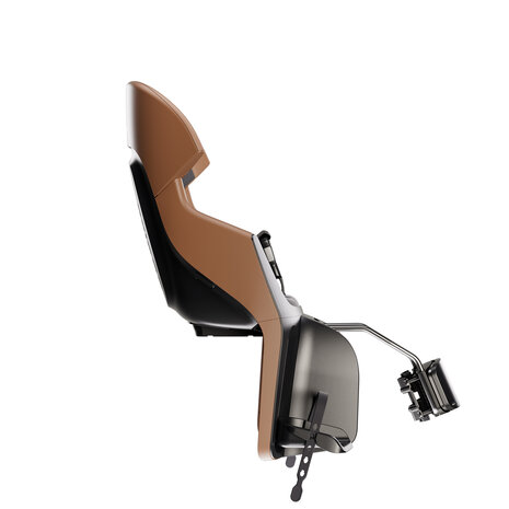 Bobike Maxi Exclusive Evolve Cinnamon Brown achterzitje inclusief 1 punt frame bevestiging Bobike Maxi Exclusive Evolve Cinnamon Brown achterzitje inclusief 1 punt frame bevestiging