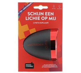 IKZI Amsterdam 750 Fietskoplamp schijn een lichie op mij IKZI Amsterdam 750 Fietskoplamp schijn een lichie op mij