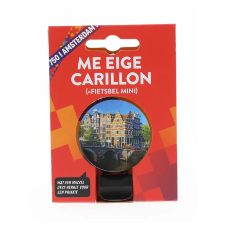 Niet verkeerd Amsterdam 750 fietsbel gracht in Mokum Niet verkeerd Amsterdam 750 fietsbel gracht in Mokum