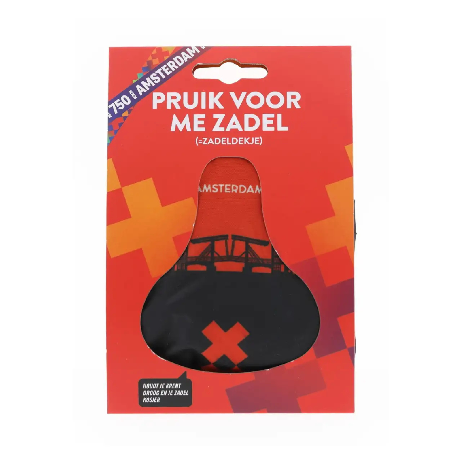 Amsterdam 750 zadeldekje pruik voor me zadel