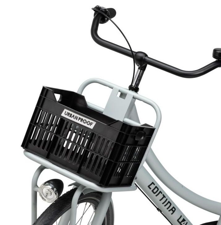 Kinderfiets Fietskrat 15L Junior Zwart
