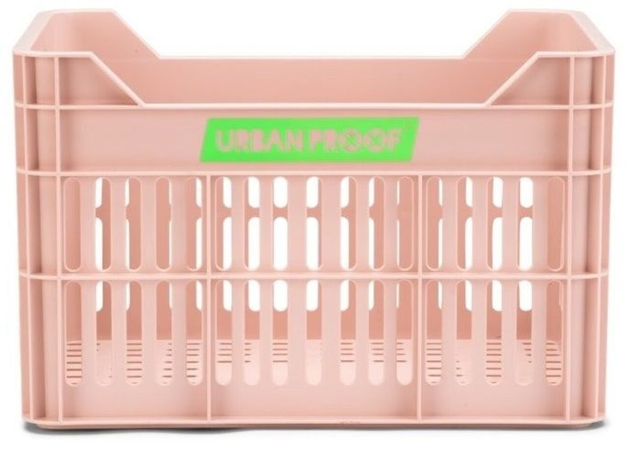 URBAN PROOF Kinderfiets Fietskrat 15L Junior Pastelroze URBAN PROOF Kinderfiets Fietskrat 15L Junior Pastelroze