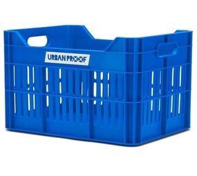 URBAN PROOF Fietskrat 30L Click Koningsblauw URBAN PROOF Fietskrat 30L Click Koningsblauw