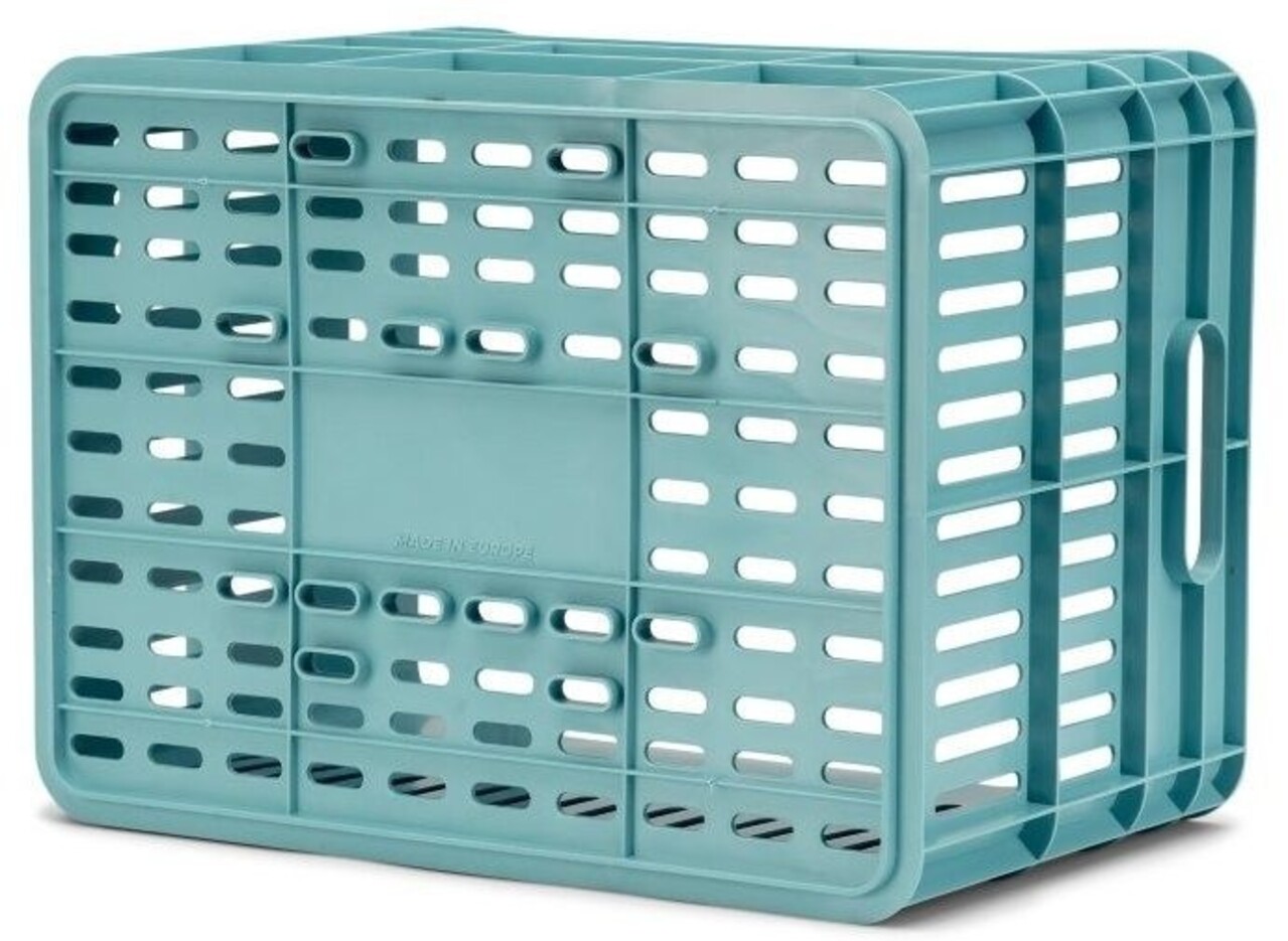 URBAN PROOF Fietskrat 30L Click Luchtblauw URBAN PROOF Fietskrat 30L Click Luchtblauw