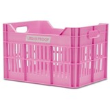 URBAN PROOF Fietskrat 30L Click Felroze URBAN PROOF Fietskrat 30L Click Felroze