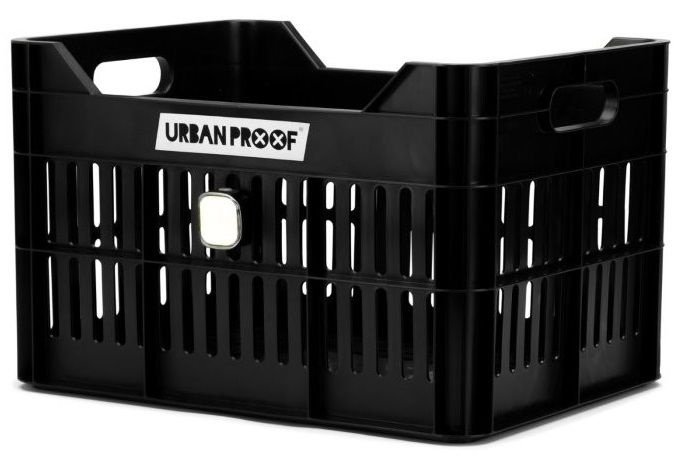 Fietskrat 30L Click Zwart