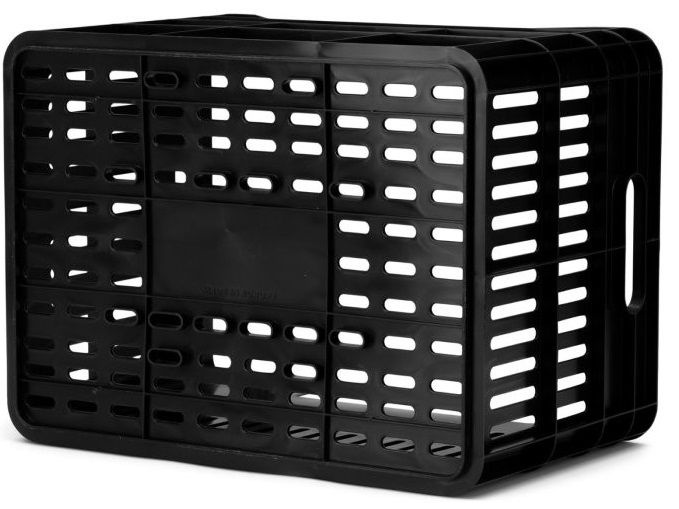 Fietskrat 30L Click Zwart