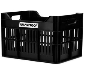 URBAN PROOF Fietskrat 30L Click Zwart URBAN PROOF Fietskrat 30L Click Zwart