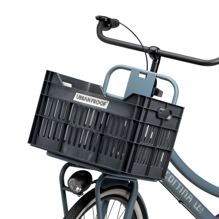 Fietskrat 30L Click Asgrijs