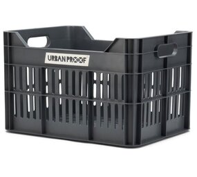 URBAN PROOF Fietskrat 30L Click Asgrijs