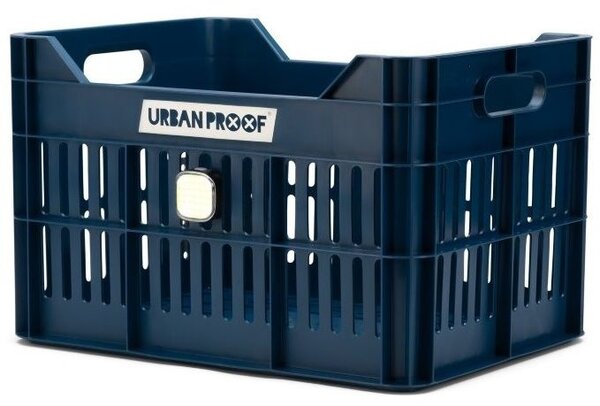 URBAN PROOF Fietskrat 30L Click Donkerblauw
