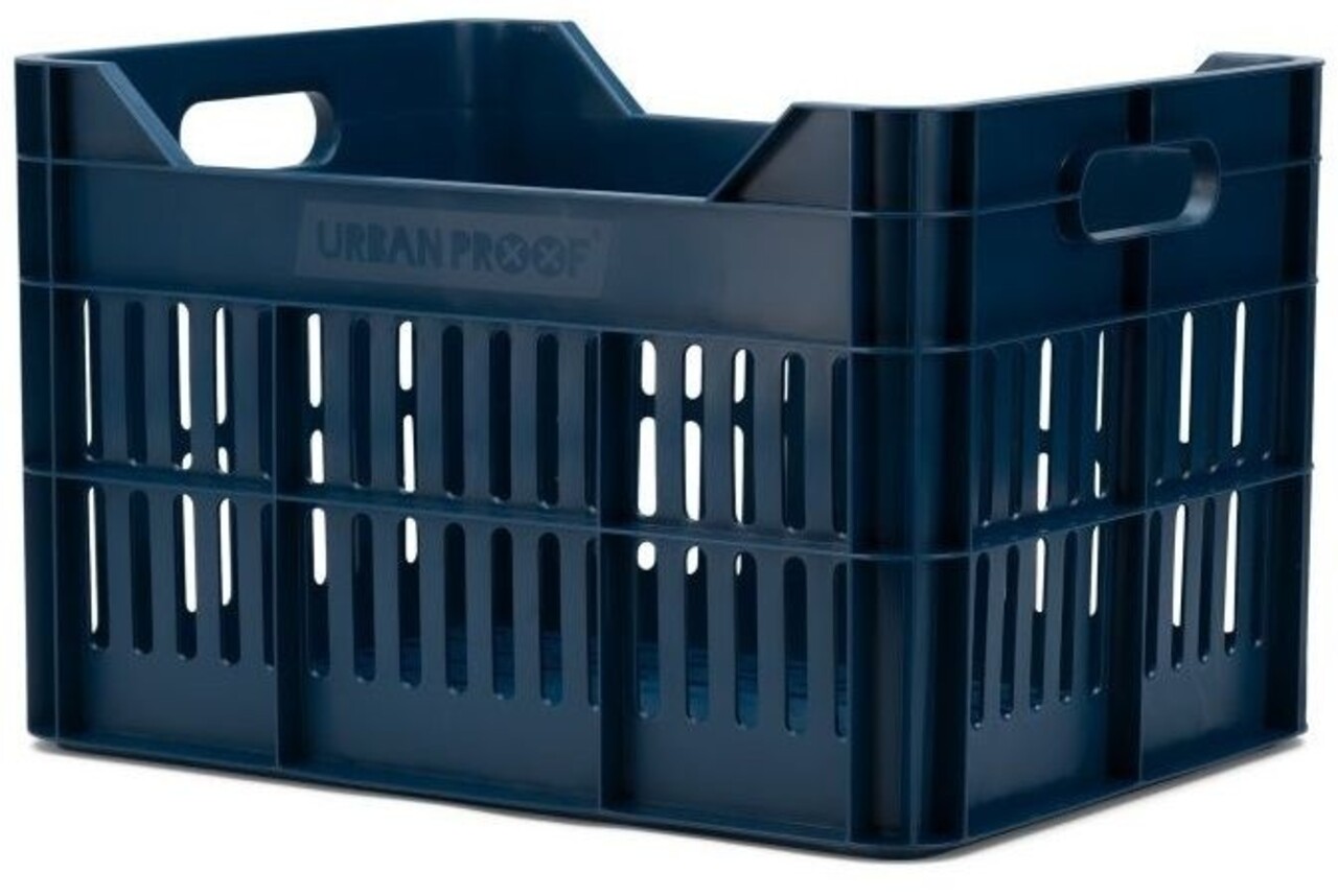 URBAN PROOF Fietskrat 30L Click Donkerblauw