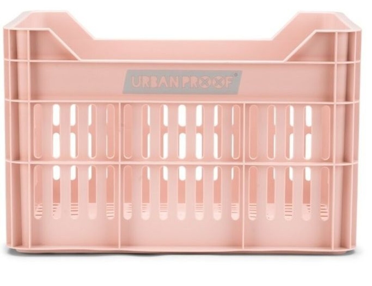 URBAN PROOF Fietskrat 30L Click Pastelroze URBAN PROOF Fietskrat 30L Click Pastelroze
