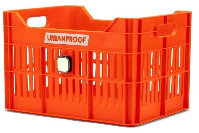 Fietskrat 30L Click Oranje