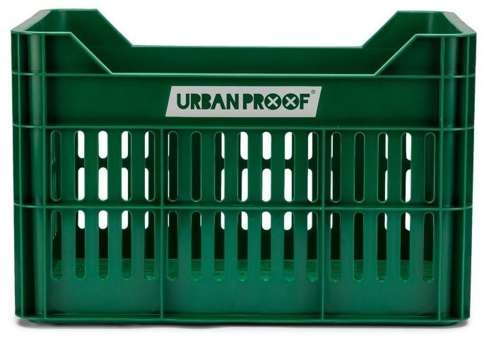 Fietskrat 30L Click Retro Groen