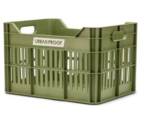 URBAN PROOF Fietskrat 30L Click Olijf Groen URBAN PROOF Fietskrat 30L Click Olijf Groen