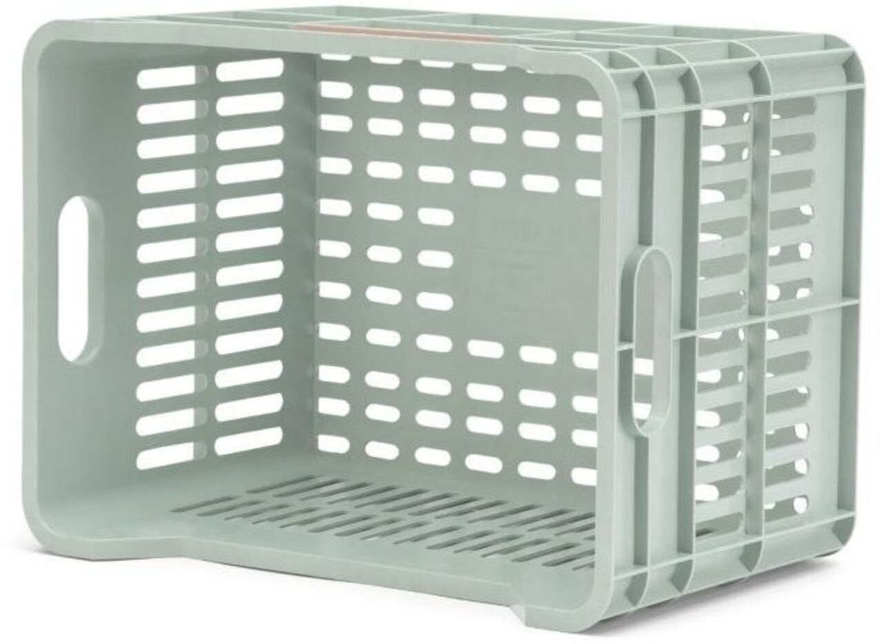 URBAN PROOF Fietskrat 30L Click Mistig Mintgroen URBAN PROOF Fietskrat 30L Click Mistig Mintgroen