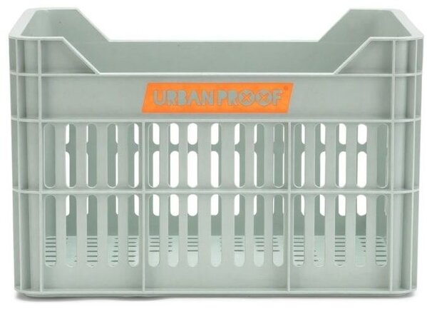 URBAN PROOF Fietskrat 30L Click Mistig Mintgroen URBAN PROOF Fietskrat 30L Click Mistig Mintgroen