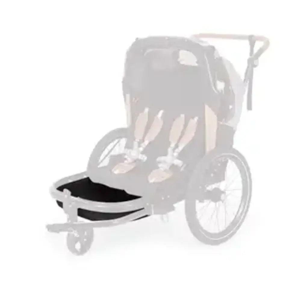 Bobike Trailer Canopy en mat met volledige bodem Bobike Trailer Canopy en mat met volledige bodem