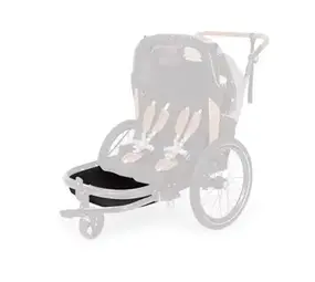 Bobike Trailer Canopy en mat met volledige bodem Bobike Trailer Canopy en mat met volledige bodem