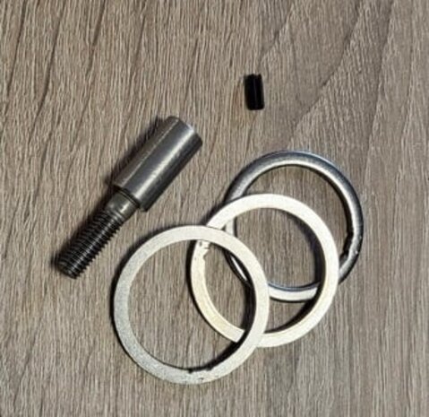 JP Parts Bobike Ahead 1 1/8 Stuurpen Montageblok voor Gazelle HMS en HMB JP Parts Bobike Ahead 1 1/8 Stuurpen Montageblok voor Gazelle HMS en HMB