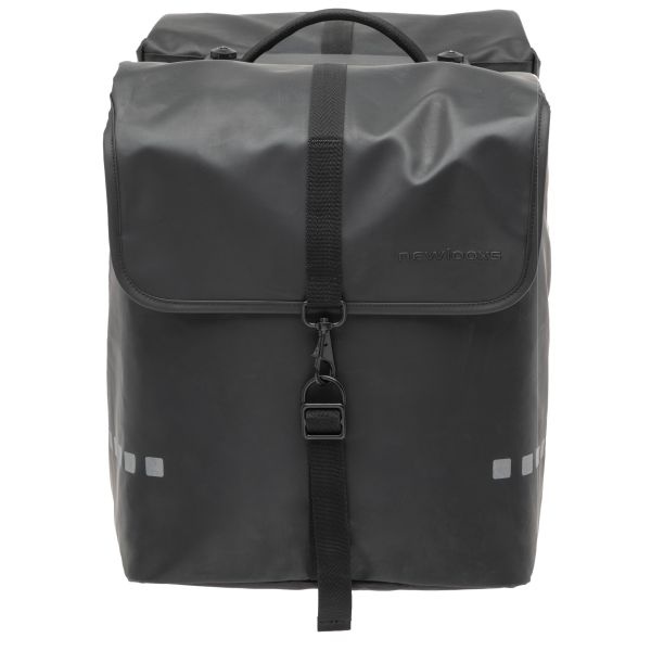 Dubbele Fietstas Odense black MIK 39L