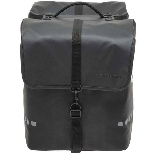 Dubbele Fietstas Odense black Racktime 39L