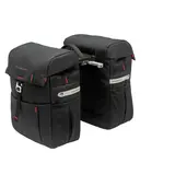 New Looxs Dubbele Fietstas Vigo Zwart  MIK 37L New Looxs Dubbele Fietstas Vigo Zwart  MIK 37L