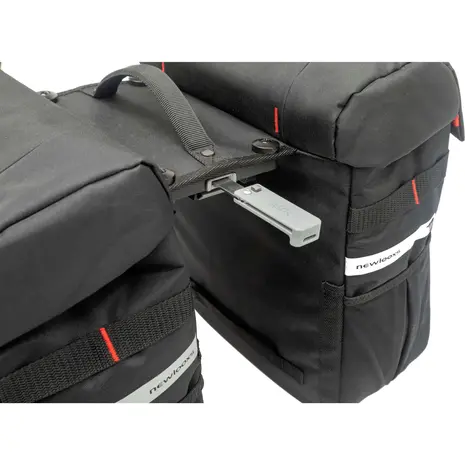 New Looxs Dubbele Fietstas Vigo Zwart MIK 37L New Looxs Dubbele Fietstas Vigo Zwart MIK 37L