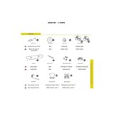 Melia Melia baby/peuter schaal bev.set 3P Gazelle Makki bakfiets